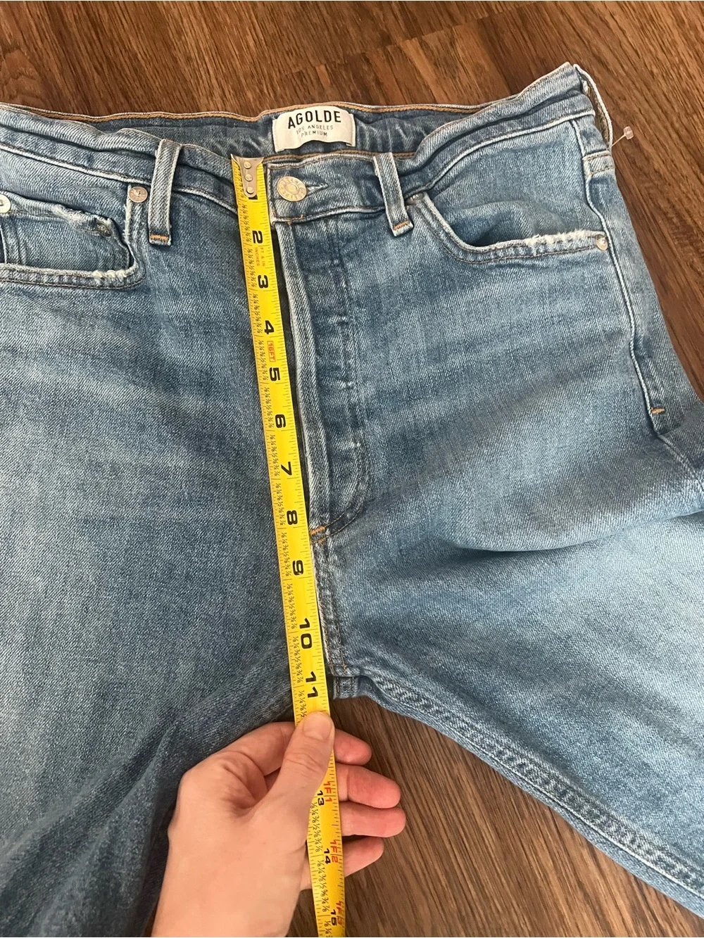 Agolde Women's Light Blue Boyfriend Jeans - Picture 4 of 11